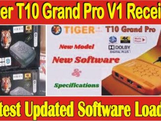 Tiger T10 Grand Pro V1 Receiver Update Software