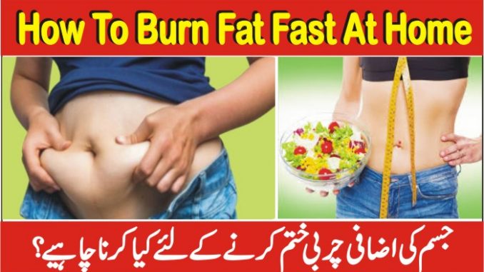 How To Burn Fat Fast At Home Experts Opinion