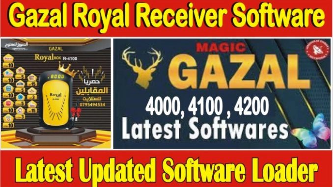Gazal ROYAL 4000 , 4100 & 4200 Receiver Software Free Download