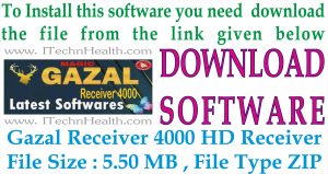 Gazal ROYAL 4000 Receiver Software