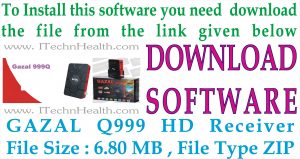 Latest GAZAL Q999 Receiver Software