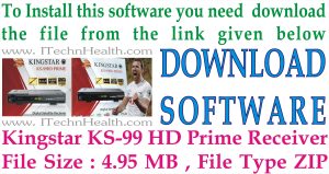 KINGSTAR KS-99HD PRIME Receiver Software Download
