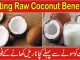 Eating Coconut Before Sleeping Benefits