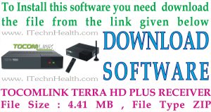 TOCOMLINK TERRA HD PLUS Receiver New Software