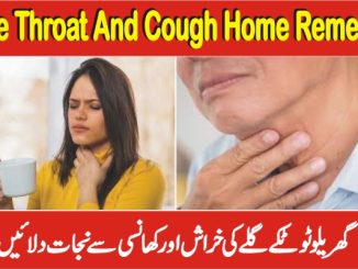 Sore Throat And Cough Home Remedies