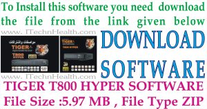 TIGER T800 HYPER Receiver New Software