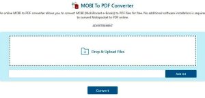 MOBI To PDF Converter