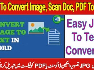 How to Convert Image to Text - JPG to text