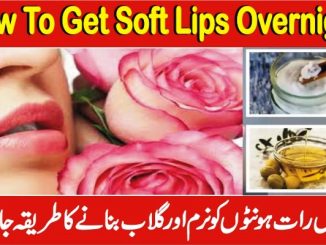 How To Get Soft Lips Overnight Naturally