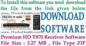 Premium HD T870 Receiver Software