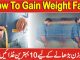 How To Gain Weight Fast In Urdu