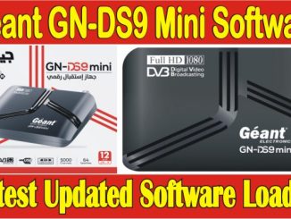 Geant GN-DS9 MINI Software Download