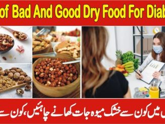 List Of Bad And Good Dry Food For Diabetic Patient