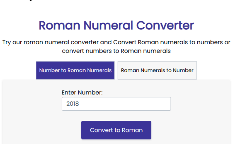 how-to-convert-numbers-to-roman-numerals-using-a-roman-numeral