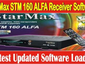 StarMax STM160 ALFA Receiver Software Download