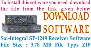 Sat-Integral SP-1249 HD Receiver New Software