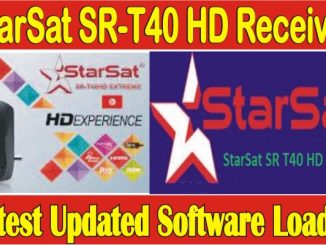 StarSat SR T40HD Extreme Software Download