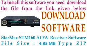 StarMax STM160 ALFA Receiver New Software